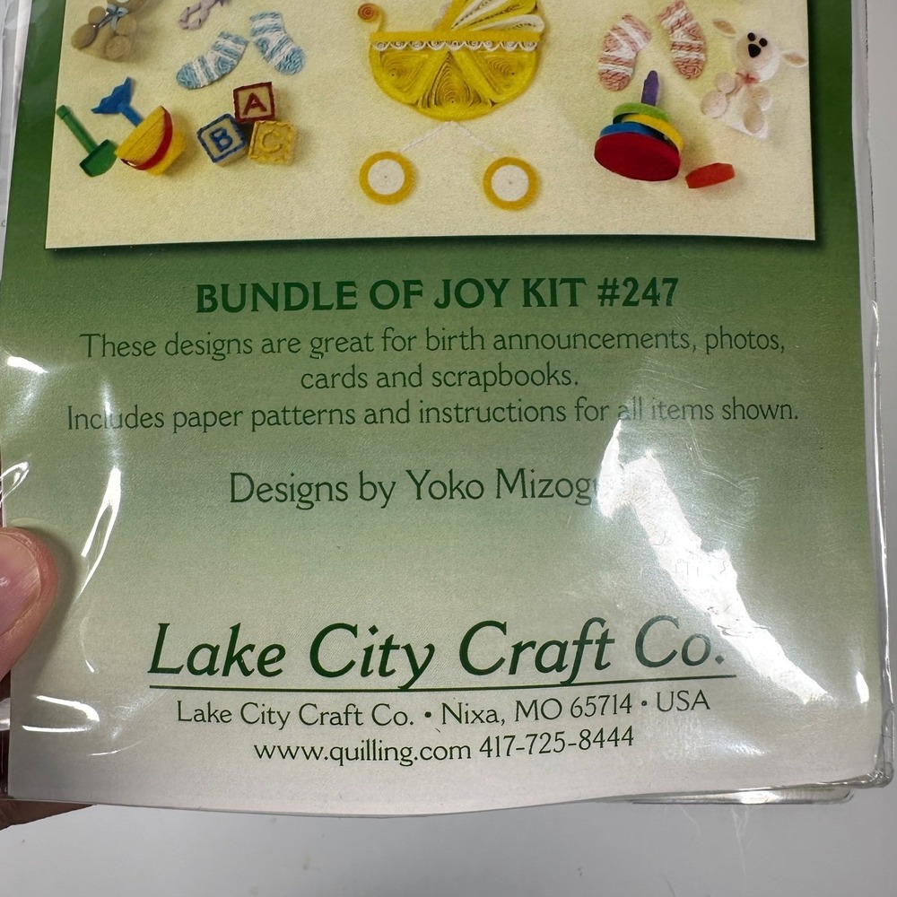 Quilling Lake City Craft Bundle of Joy Kit #247 | Paper Pack | 3/16" Slot Tool - Picture 4 of 9